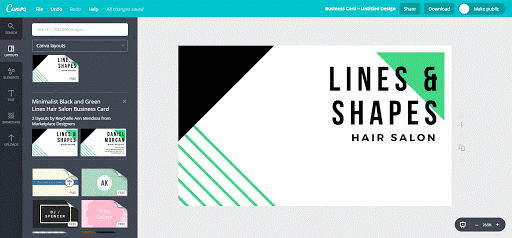 make your own business cards