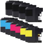 Brother LC203 Black &amp; Color 10-pack High Yield Ink Cartridges