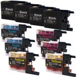 Brother LC79 Black &amp; Color 10-pack Super High Yield Ink Cartridges