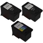 High Yield Canon 260 261 XL Ink Cartridges Combo Pack of 3: 2 Black and 1 Tri-color