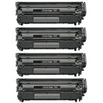 Canon 104 FX9 &amp; FX10 (4-pack) Black Toner Cartridges