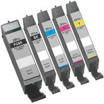 Canon PGI-280XXL &amp; CLI-281XXL Black &amp; Color 5-pack SHY Ink Cartridges