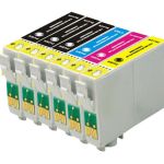 Epson 68 T068 Black &amp; Color 6-pack High Yield Ink Cartridges