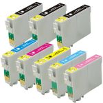 Epson 79 T079 Black &amp; Color 8-pack High Yield Ink Cartridges