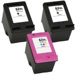 HP 62XL ink combo pack of 3