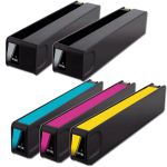 HP 970XL &amp; 971XL Black &amp; Color 5-pack High Yield Ink Cartridges