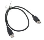 28 AWG USB 2.0 Hi-Speed A to A Extension Cable 10ft. / AM to AF