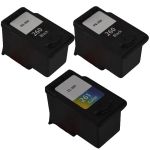 Canon Ink 260 261 Combo Pack of 3: 2 Black and 1 Tri-color