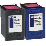 HP 27 Black &amp; HP 28 Color 2-pack Ink Cartridges