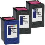 HP 27 Black &amp; HP 28 Color 3-pack Ink Cartridges