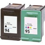 HP 94 Black &amp; HP 95 Color 2-pack Ink Cartridges