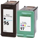 HP 96 Black &amp; HP 97 Color 2-pack Ink Cartridges