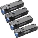 Dell 2150cn (4-pack) High Yield Toner Cartridges