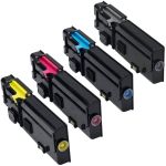 Dell C2660 (4-pack) High Yield Toner Cartridges