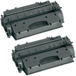 HP 05X (CE505X) 2-pack High Yield Black Toner Cartridges