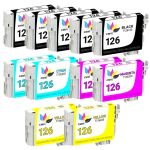Epson 126 T126 Black &amp; Color 11-pack High Yield Ink Cartridges