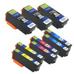 Epson 273XL T273XL Black &amp; Color 9-pack HY Ink Cartridges