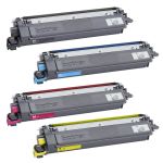 Brother TN229 Toner Cartridges Combo Pack of 4: 1 Black, 1 Cyan, 1 Magenta, 1 Yellow