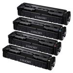 High Yield Canon 067H Toner Cartridges Combo pack of 4: 1 Black, 1 Cyan, 1 Magenta, 1 Yellow