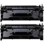 High Yield Canon 070H Toner Cartridges, 2-Pack Black