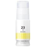 High Yield Canon GI-23 Yellow Ink Bottle, Single Pack