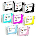 Epson 79 T079 Black &amp; Color 8-pack High Yield Ink Cartridges