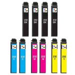 Epson Ink 232 Cartridges Combo Pack of 10: 1 Black, 1 Cyan, 1 Magenta, 1 Yellow