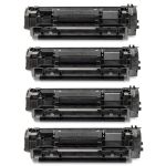 High Yield HP Black 134X Toner Cartridges 4-Pack
