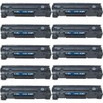 HP 85A (CE285A) 10-pack Black Toner Cartridges