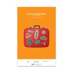 Premium Glossy Inkjet Photo Sticker Paper (11 x 17) 20 sheets - 135g