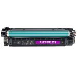 High Yield HP W2123X Toner Cartridge Magenta, Single Pack