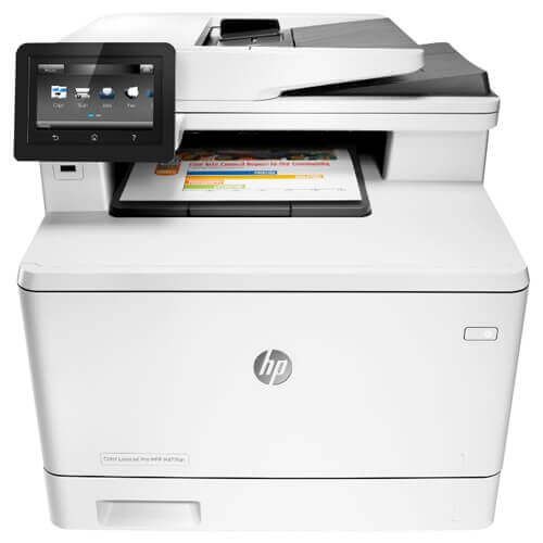 HP Color LaserJet Pro MFP M477fdn Toner Cartridges' Printer