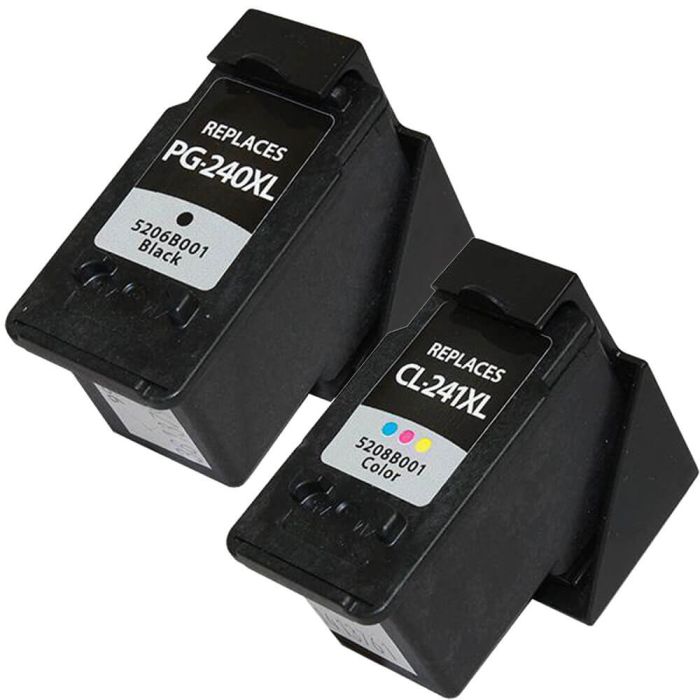 Canon PG-240XL Black & CL-241XL Color 2-pack High Yield Ink Cartridges