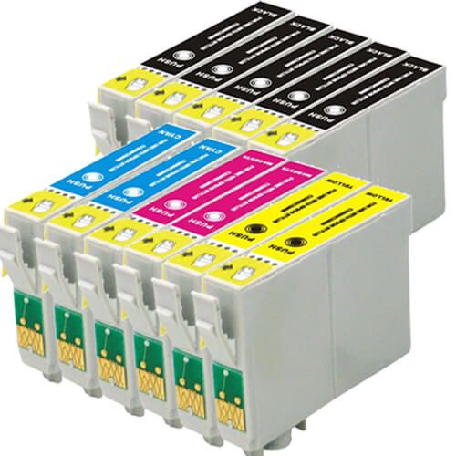 Epson 69 T069 Black & Color 11-pack Ink Cartridges