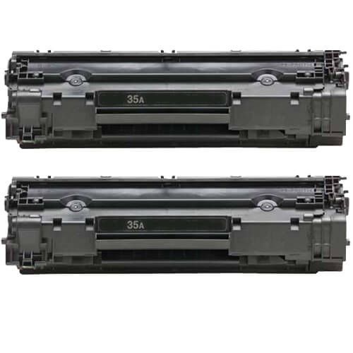 HP 35A (CB435A) 2-pack Black Toner Cartridges