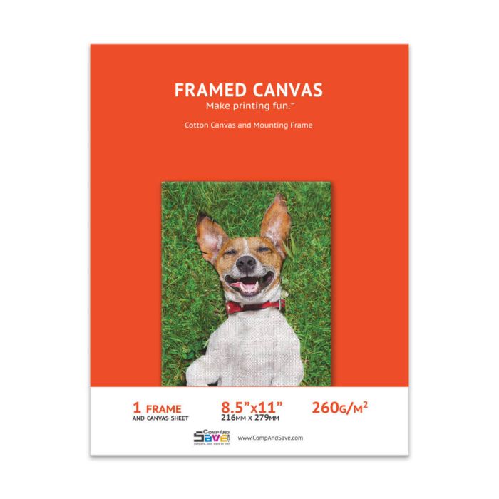 Canvas Frame for letter-size (8.5"x11") Canvas