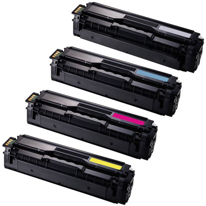 Samsung CLT-504S Black & Color 4-pack Toner Cartridges