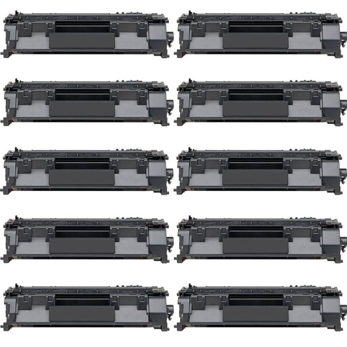 HP 05A (CE505A) 10-pack Black Toner Cartridges