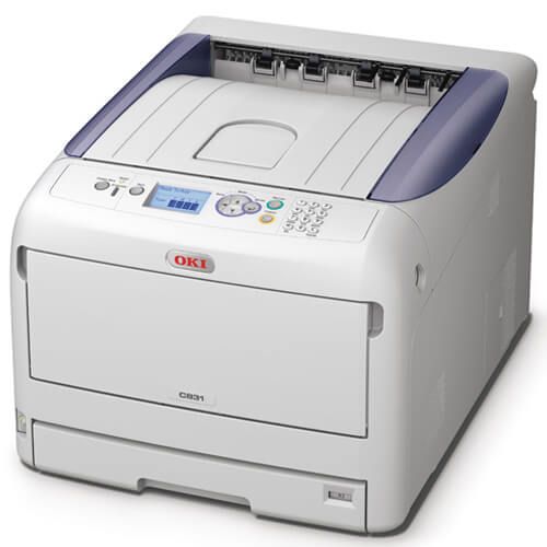 Oki C831n Toner Cartridges' Printer