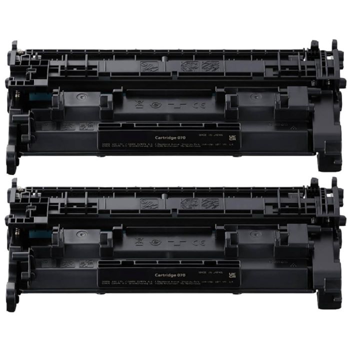 Canon 070 Toner Cartridges 2-Pack, Black
