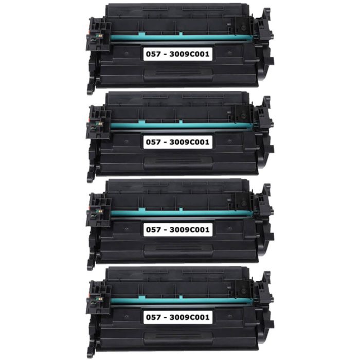 Canon Toner 057 Cartridges Combo Pack of 4