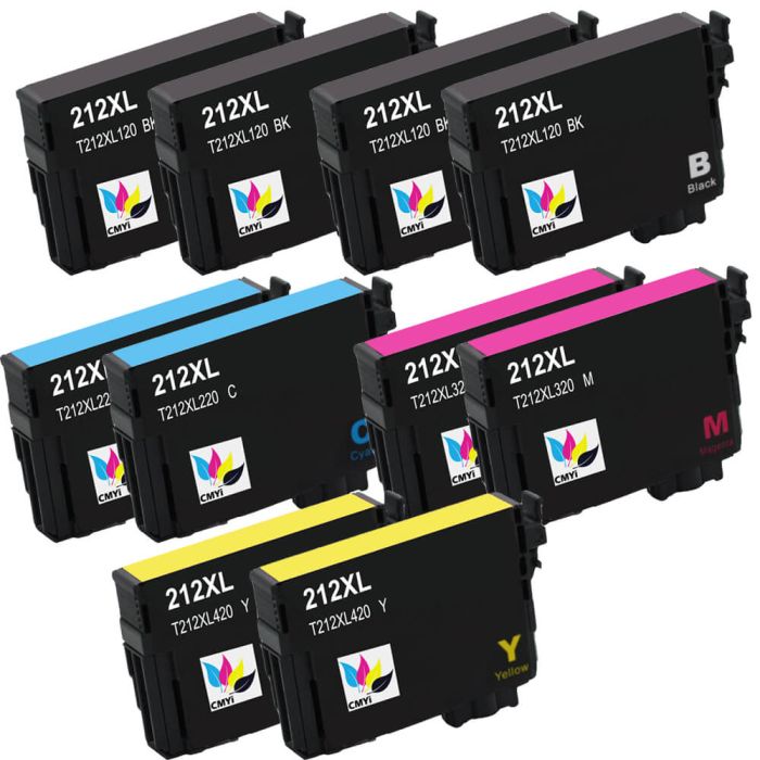 Epson 212XL Ink Cartridges Combo Pack 10