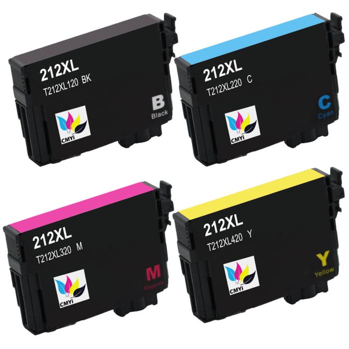 Epson 212XL Ink Cartridges Combo Pack 4