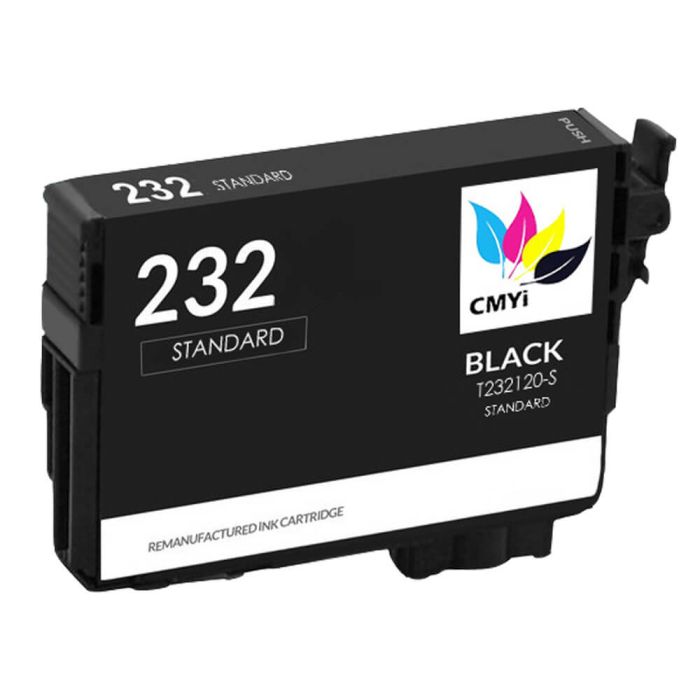 Epson 232 Black Ink Cartridge, Single Pack