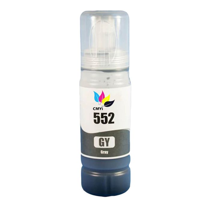 High Yield Epson 552 Gray Ink Bottle, Single Pack