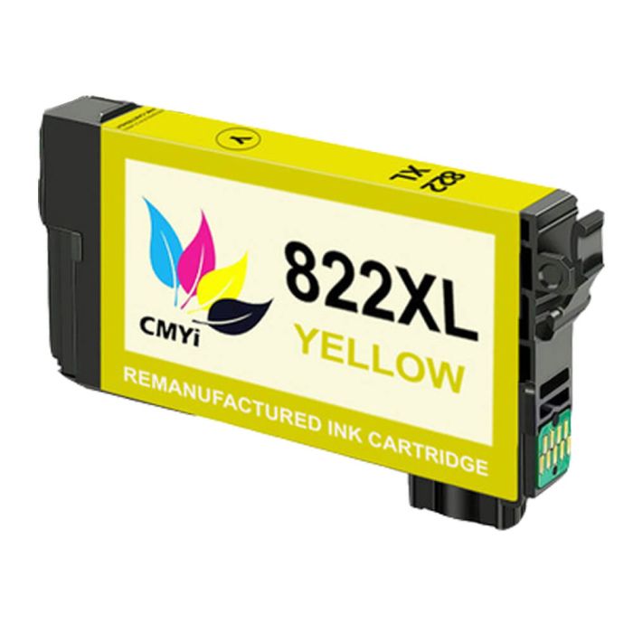 High Yield Epson 822XL Ink Cartridge Yellow, Single Pack