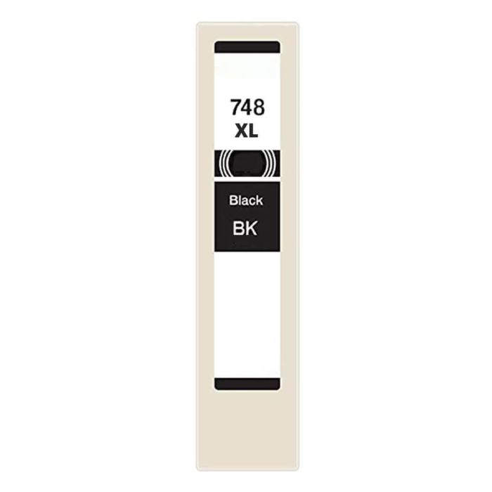 High Capacity Epson T748XL120 Ink Cartridge Black, Single Pack