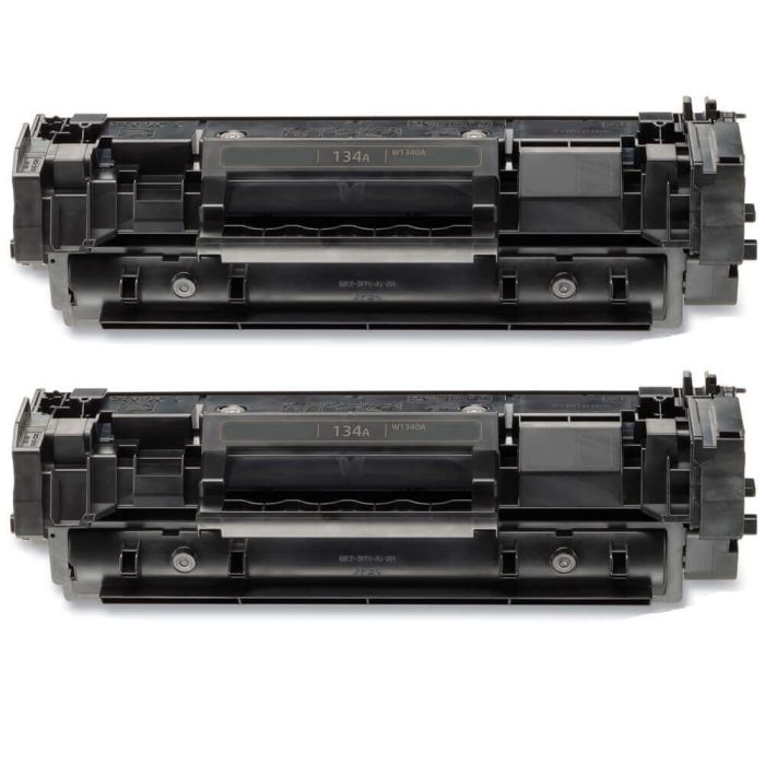 HP 134A Black Toner Cartridges 2-Pack