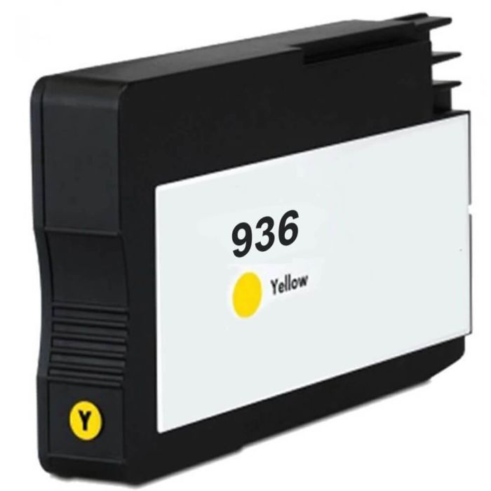 HP 936 Yellow Ink Cartridge, Single Pack