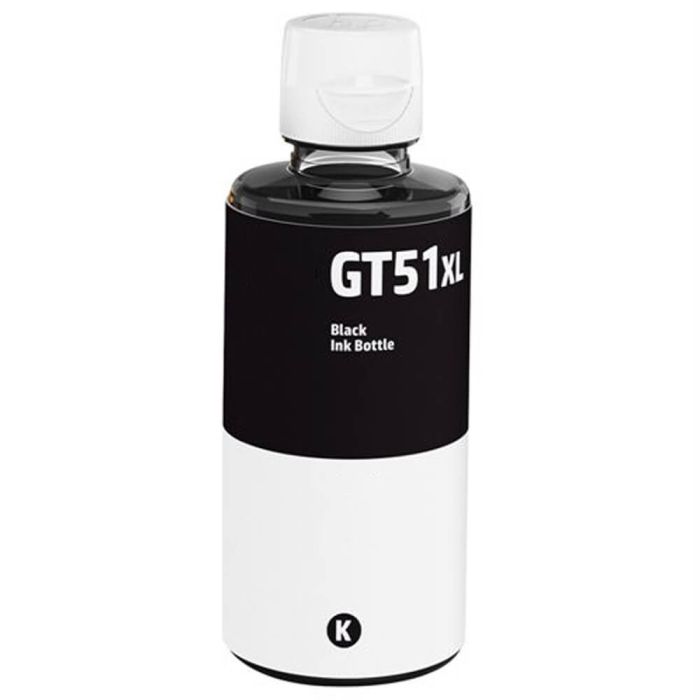 High Yield HP GT51XL Black Ink Bottle, Single Pack